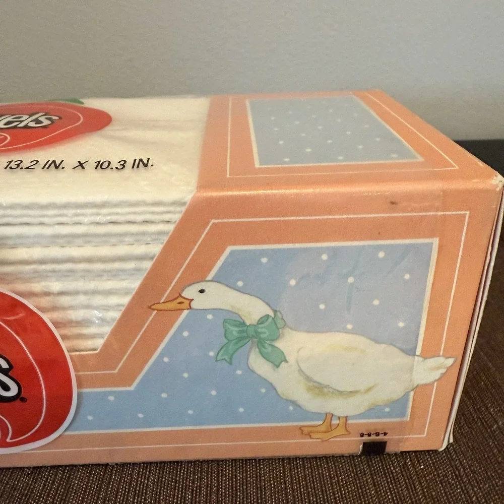 SCOTTOWELS Disposable‎ Hand Towels NEW Vintage 1987 Scott Towels 50 Ct GOOSE